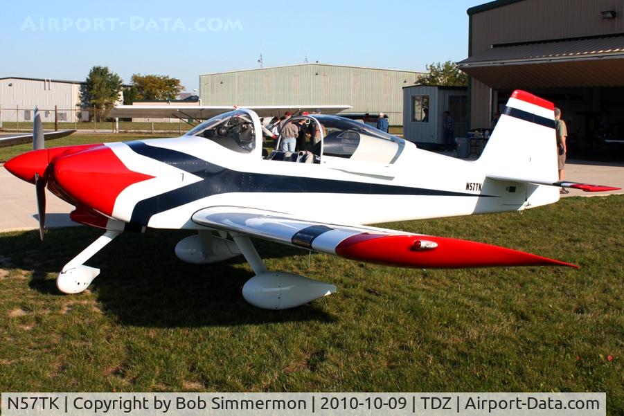 N57TK, 2005 Vans RV-6A C/N 24704, On the ramp at Toledo-Metcalf