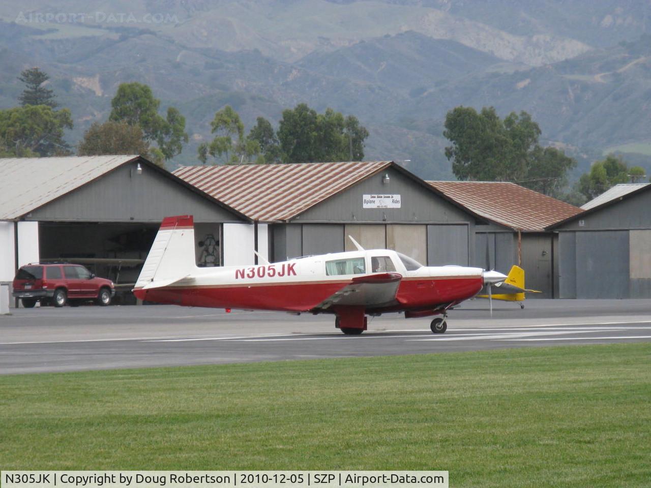 N305JK, 1979 Mooney M20K C/N 25-0214, 1979 Mooney M20K 231, Continental TSIO-360-GB 210 Hp, Rajay turbocharger with fixed waste gate, 1st Mooney with 6 cylinder engine, taking the active