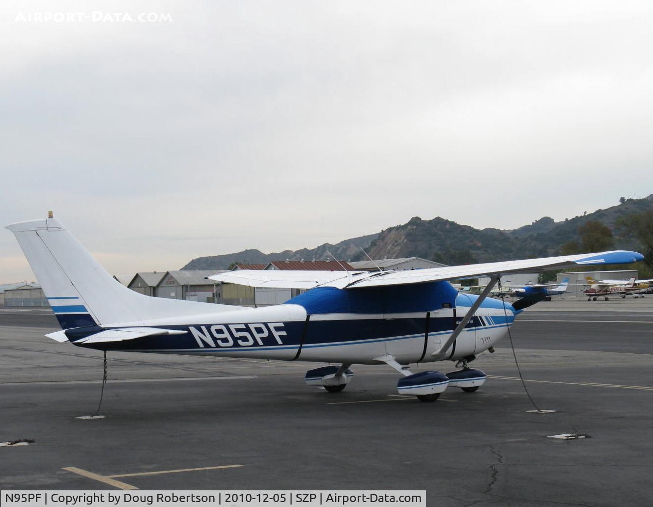 N95PF, Cessna 182 Skylane C/N 18265281, 1956 Cessna 182, Continental O-470-S 230 Hp, 1st year of manufacture