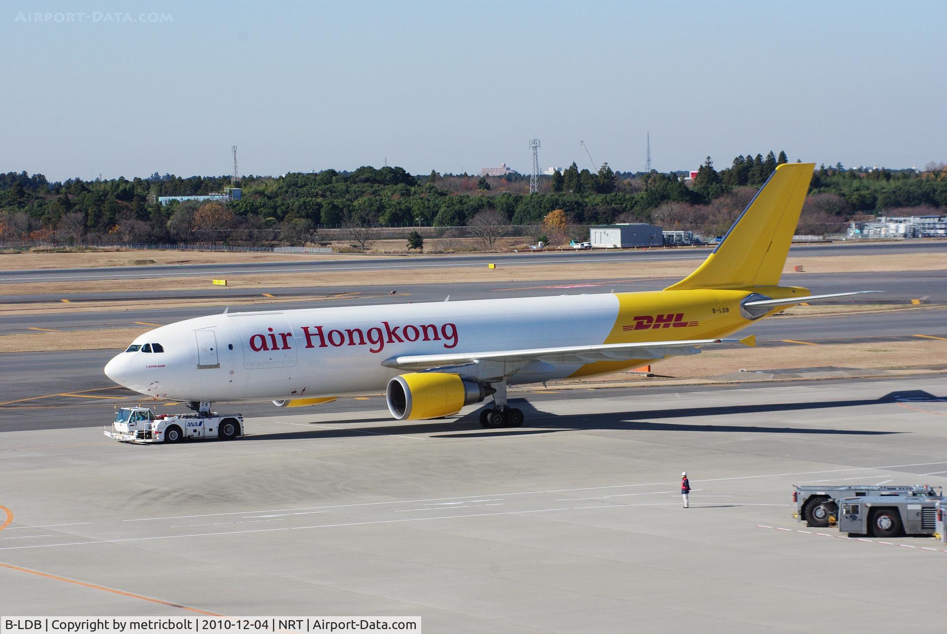 B-LDB, Airbus A300F4-605R C/N 856, at Tokyo Narita