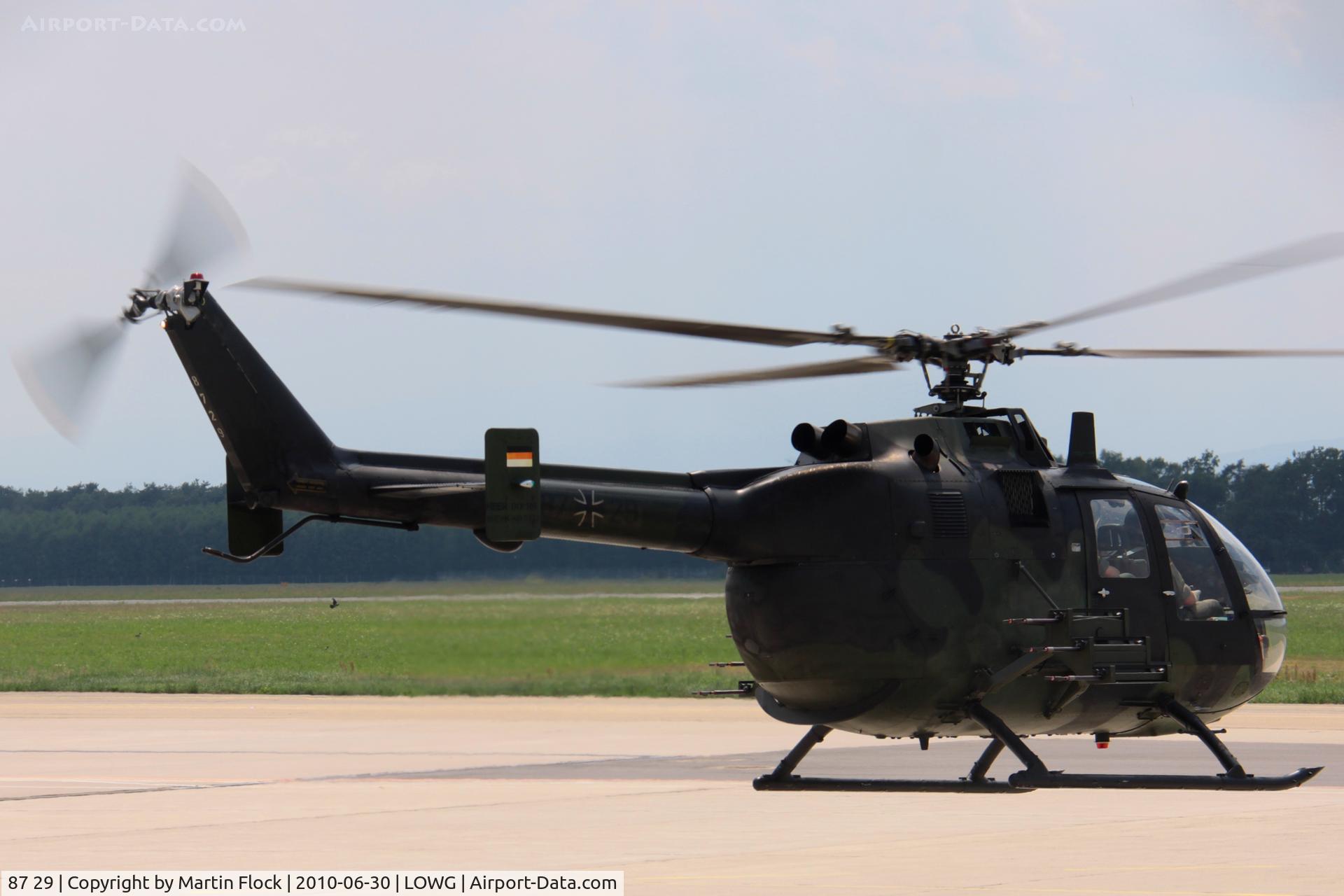87 29, MBB Bo.105P C/N 6129, .