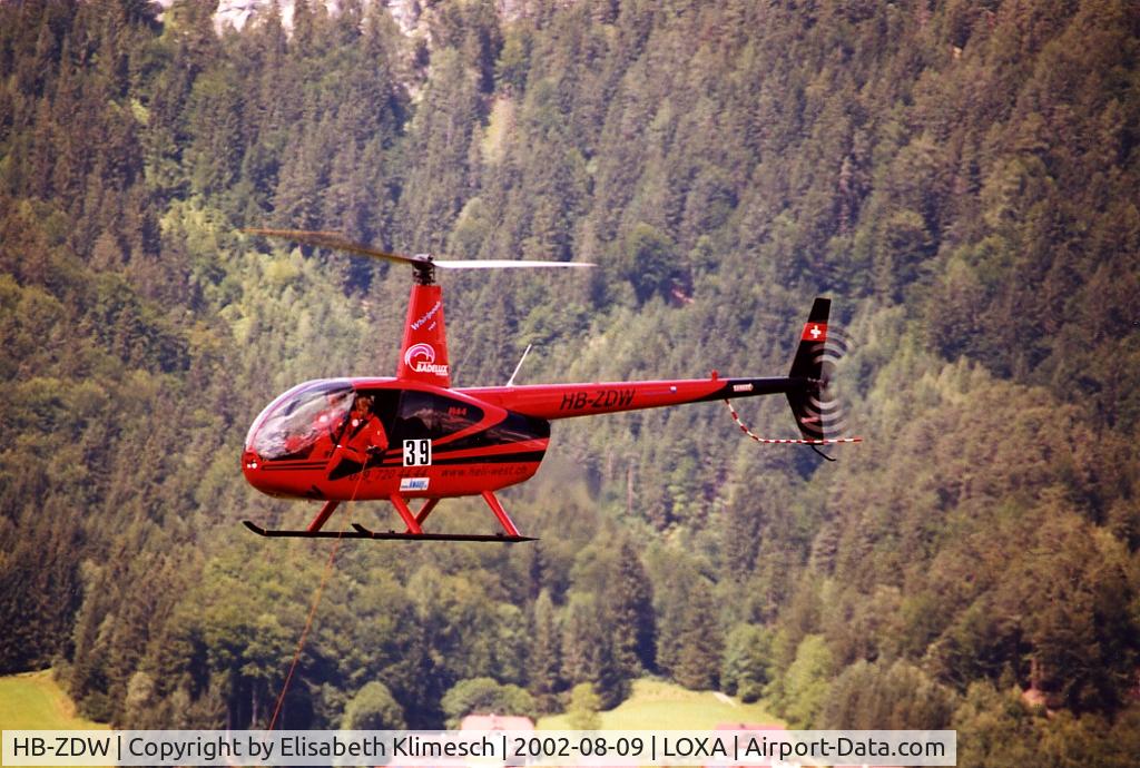 HB-ZDW, 2001 Robinson R44 Raven C/N 1147, at Aigen im Ennstal (LOXA)