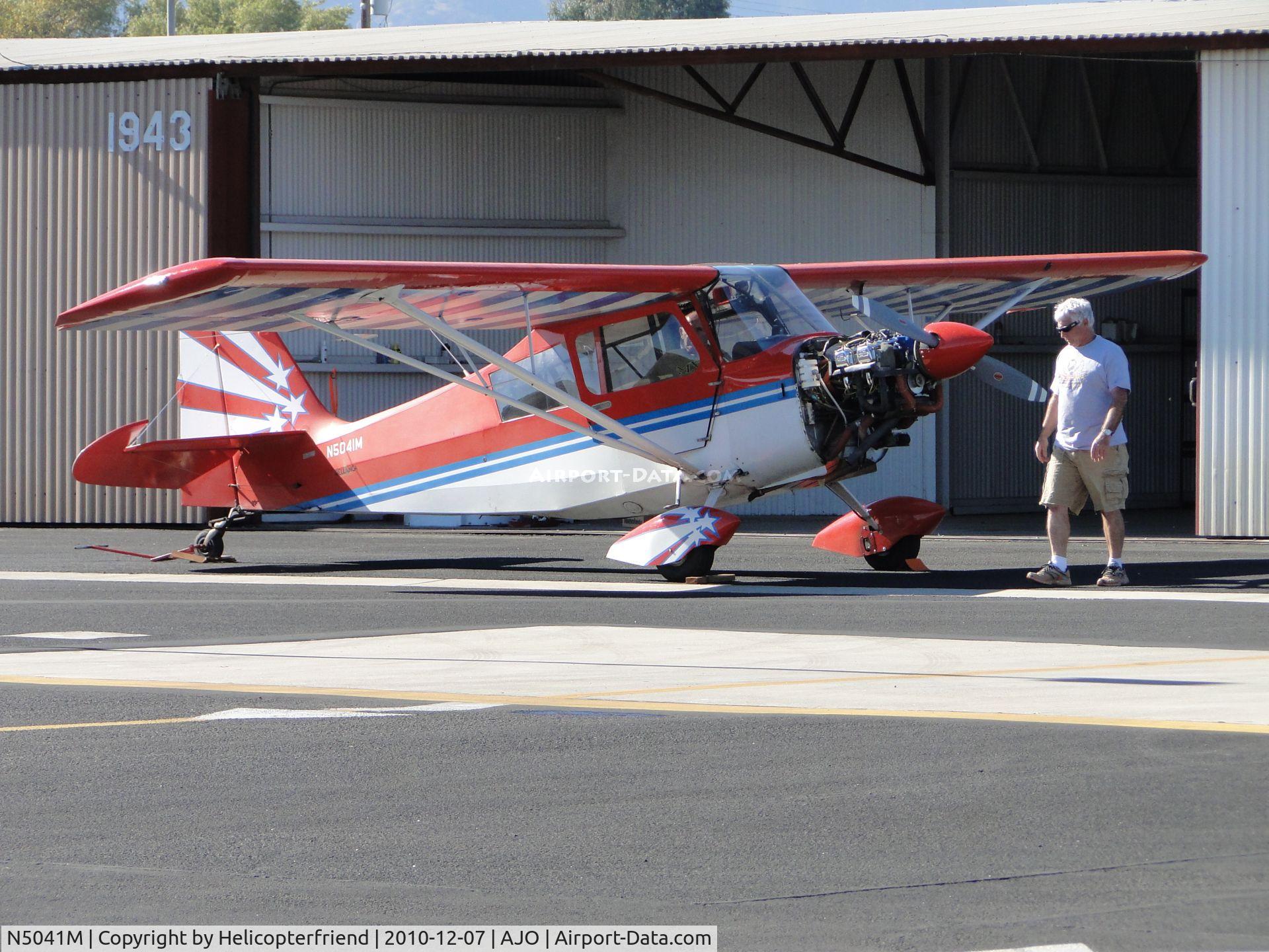N5041M, 1979 Bellanca 8KCAB Super Decathlon C/N 497-79, Getting ready to check the engine