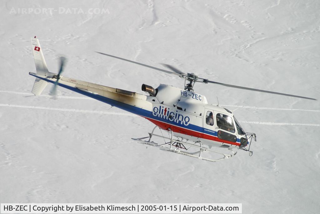HB-ZEC, 2002 Eurocopter AS-350B-3 Ecureuil Ecureuil C/N 3537, at Lauberhorn
