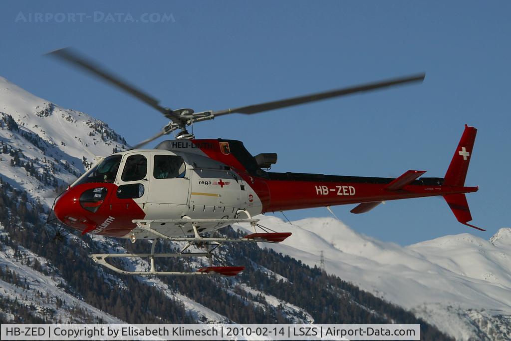 HB-ZED, 2002 Eurocopter AS-350B-3 Ecureuil Ecureuil C/N 3548, 