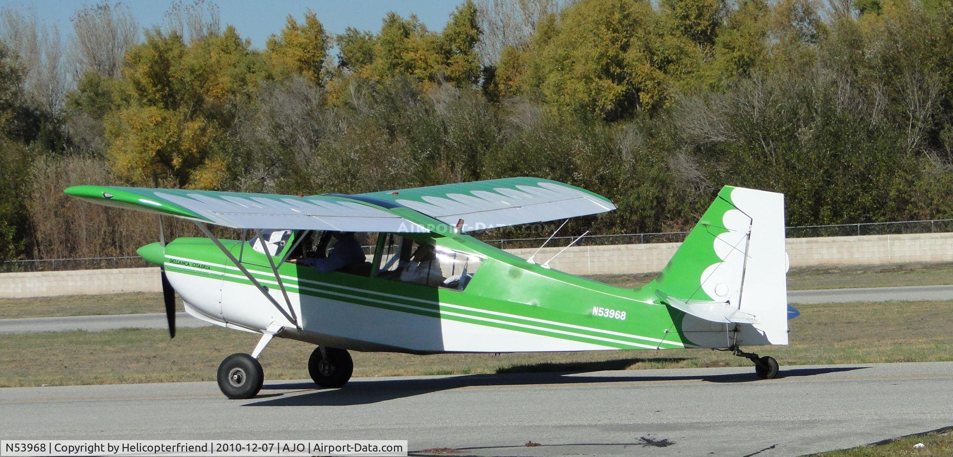 N53968, 1976 Bellanca 7GCBC C/N 913-76, Taxiing to the fuel area