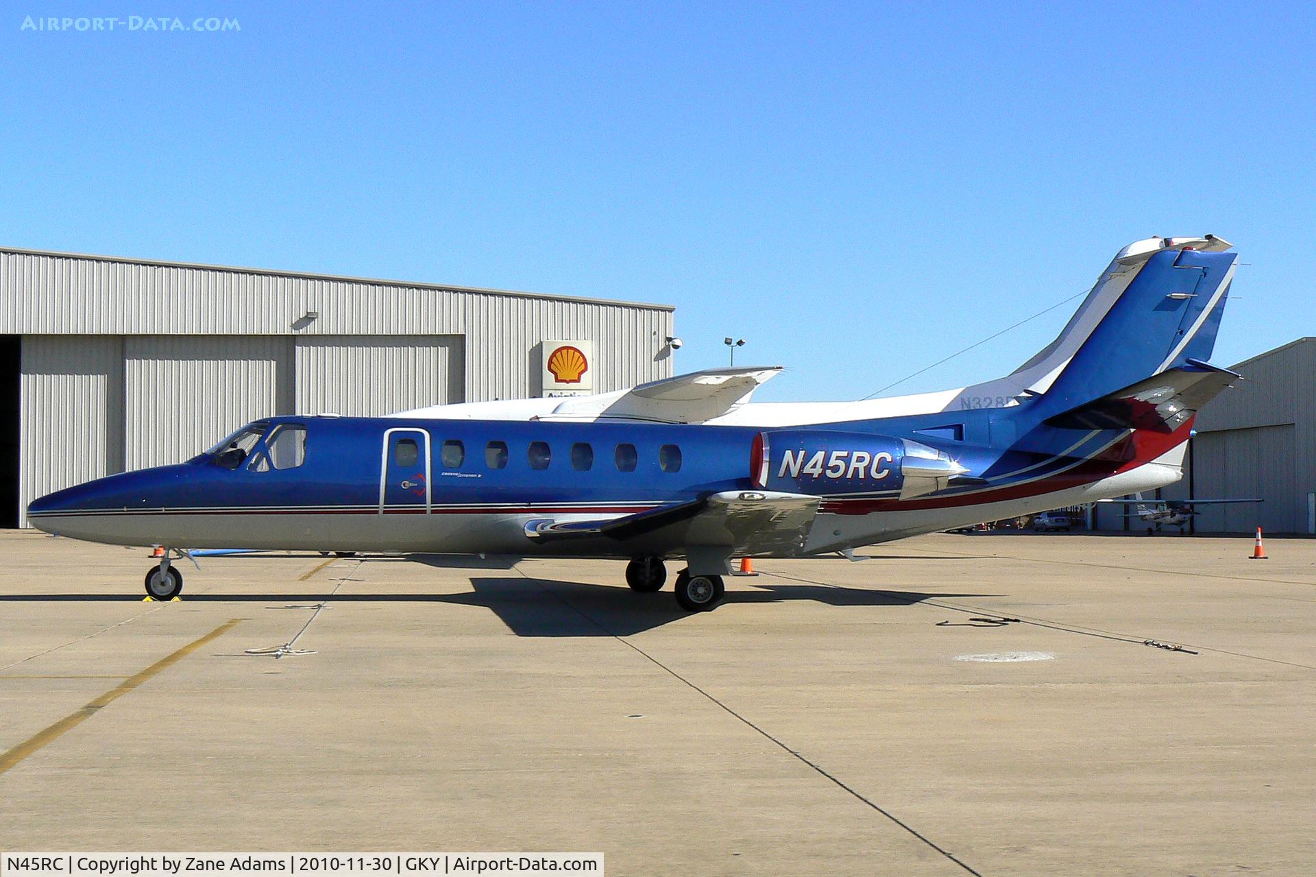 N45RC, 1990 Cessna 560 Citation V C/N 560-0071A, At Arlington Municipal - TX