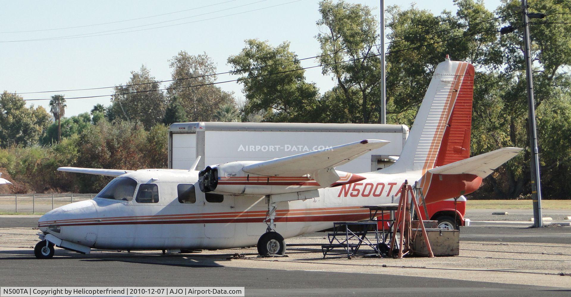 N500TA, 1962 Aero Commander 500-A C/N 500A-1222-68, It would appear that this ship is having some major work done