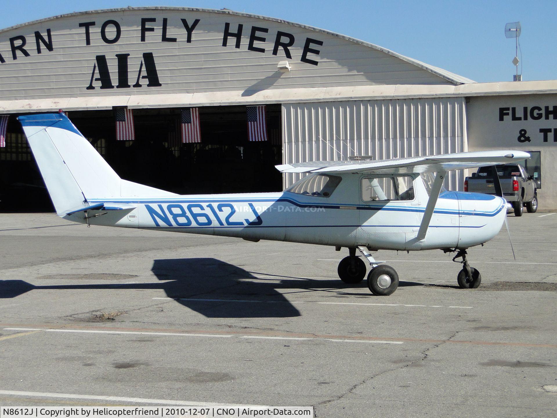 N8612J, 1967 Cessna 150G C/N 15066512, Parked near AIA hanger