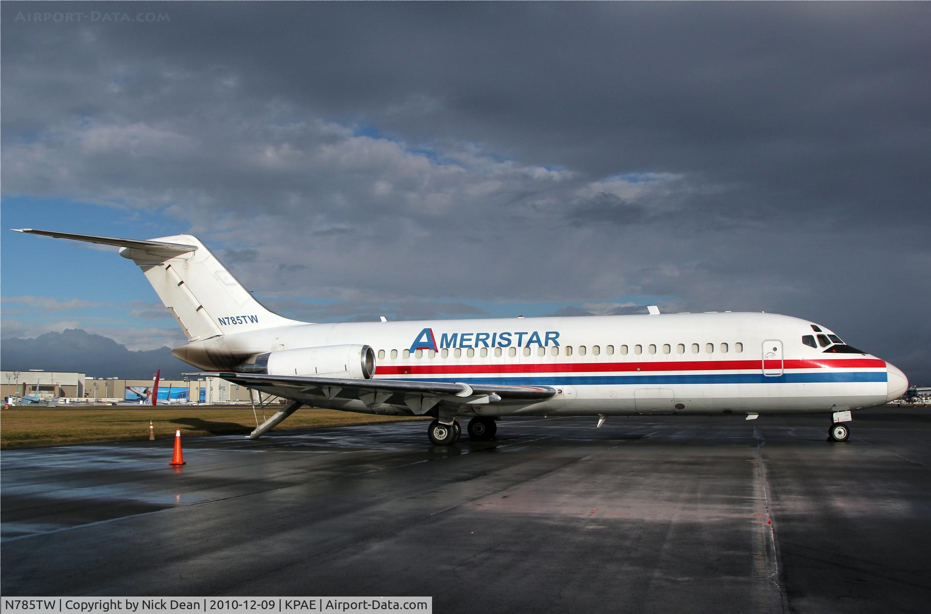 N785TW, 1967 Douglas DC-9-15F C/N 47015, KPAE