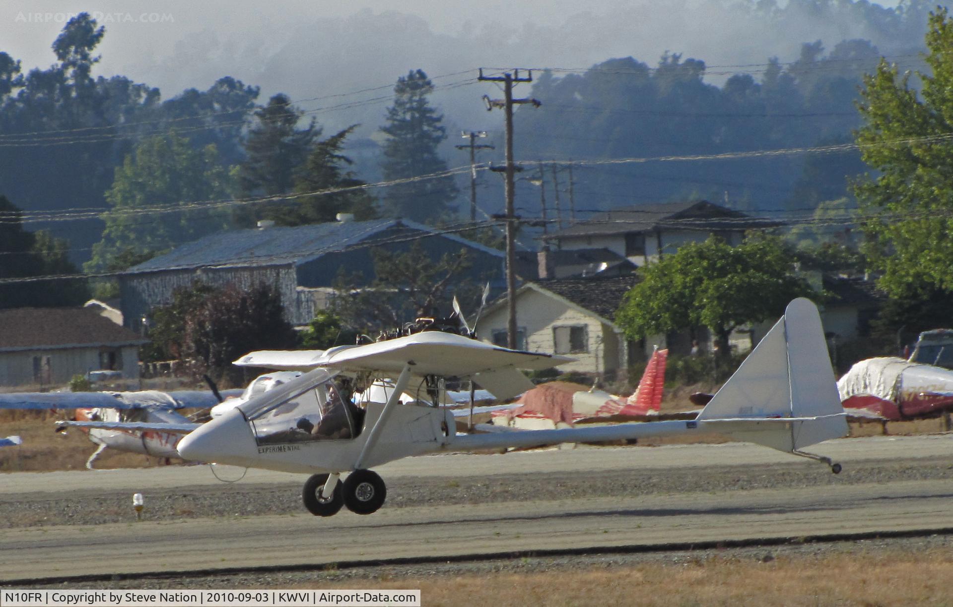 N10FR, 1991 Kolb Twinstar Mk III C/N 022, 1991 Reynen KOLB Mark III landing @ 2010 Watsonville, CA Fly-in