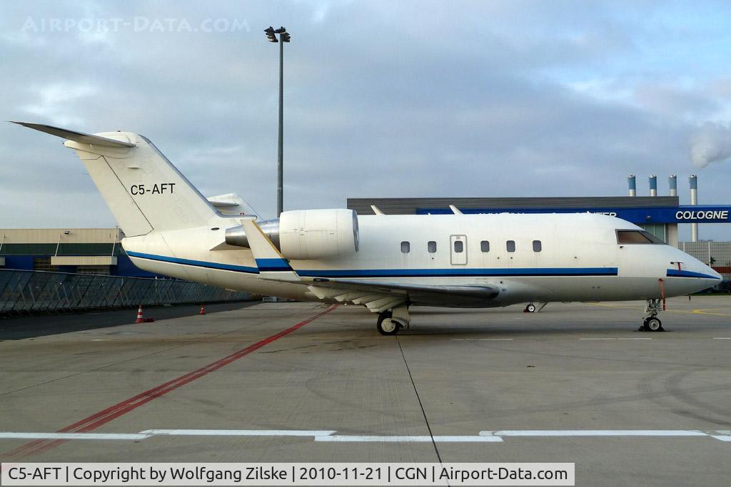 C5-AFT, 1986 Canadair Challenger 601 (CL-600-2A12) C/N 3043, visitor