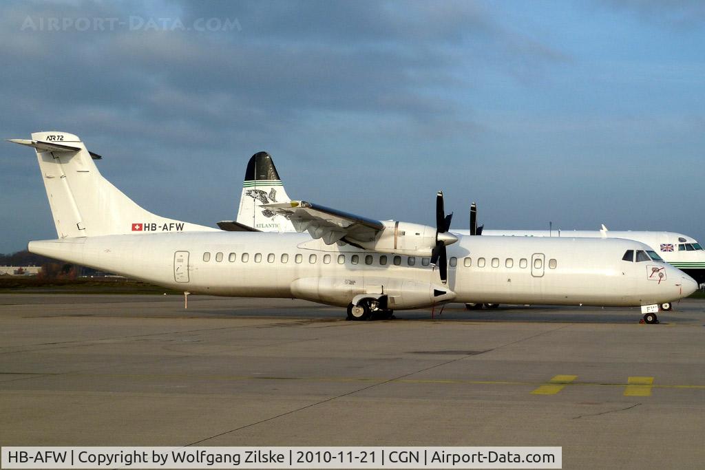 HB-AFW, 2009 ATR 72-212A C/N 870, visitor