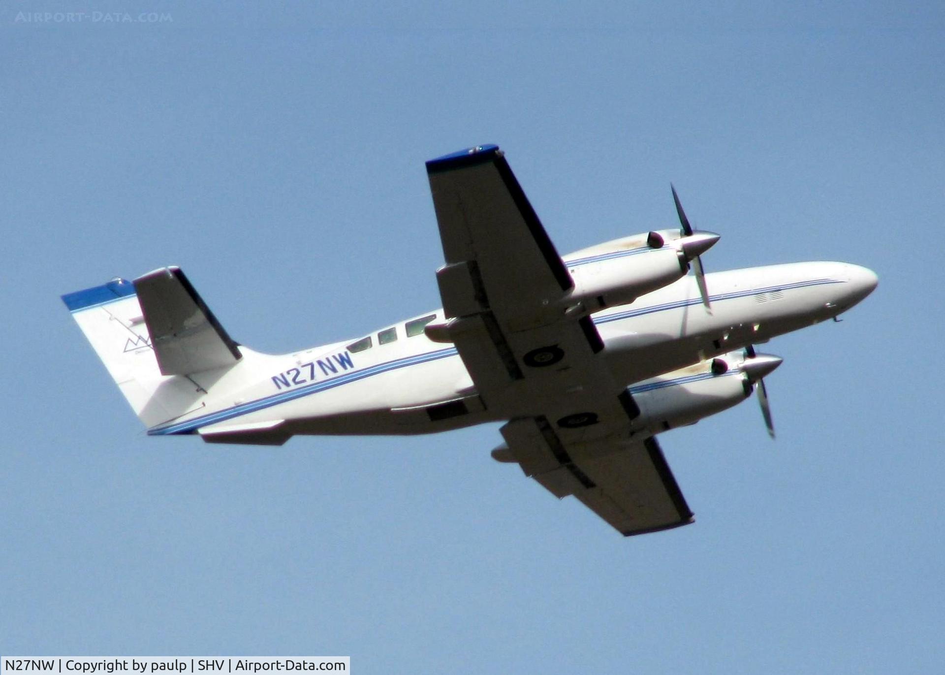 N27NW, 1987 Reims Cessna F406 Caravan II C/N F406-0008, Off of 14 at Shreveport Regional.