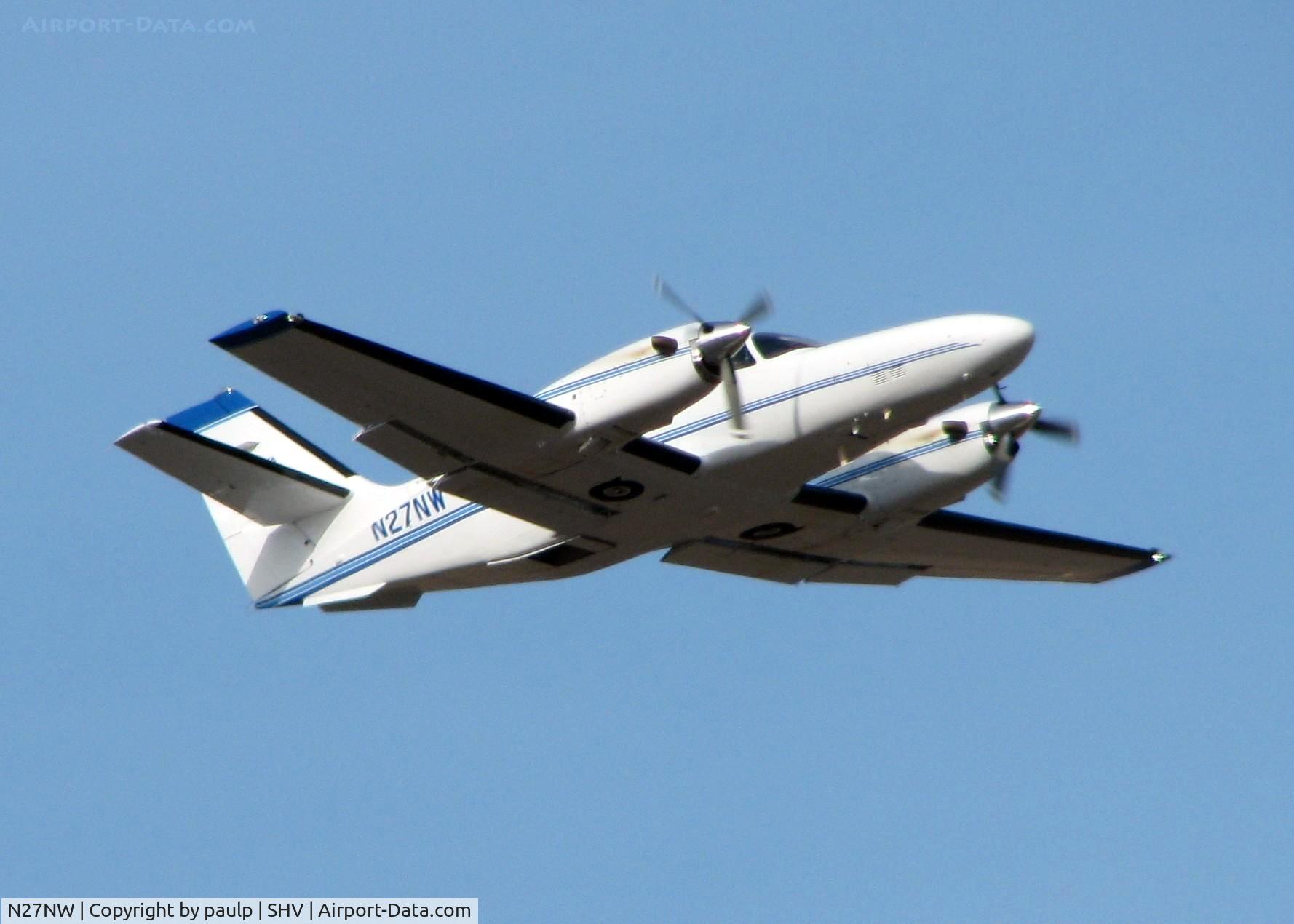 N27NW, 1987 Reims Cessna F406 Caravan II C/N F406-0008, Off of 14 at Shreveport Regional.