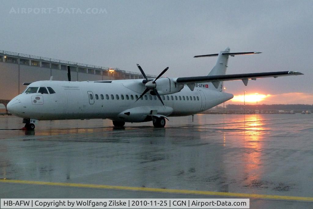 HB-AFW, 2009 ATR 72-212A C/N 870, visitor