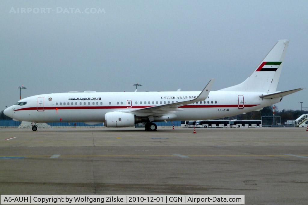 A6-AUH, 2002 Boeing 737-8EX BBJ2 C/N 33473, visitor