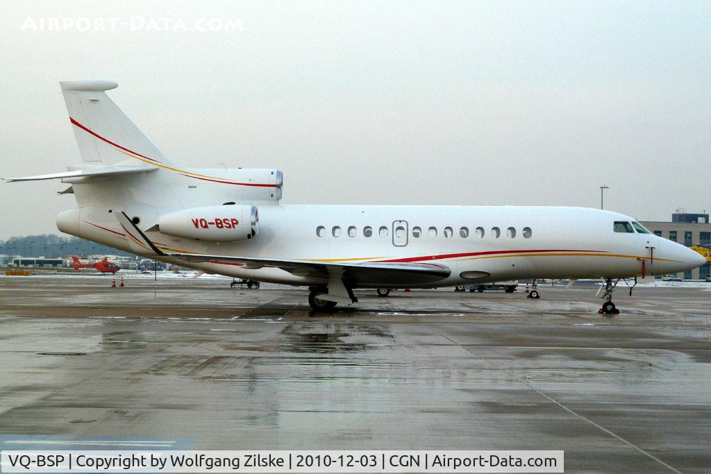 VQ-BSP, 2010 Dassault Falcon 7X C/N 083, visitor