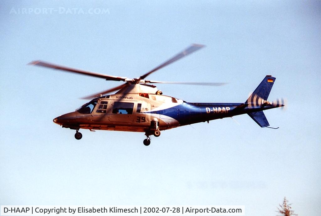 D-HAAP, Agusta A-109C C/N 7617, at Hockenheimring heliport