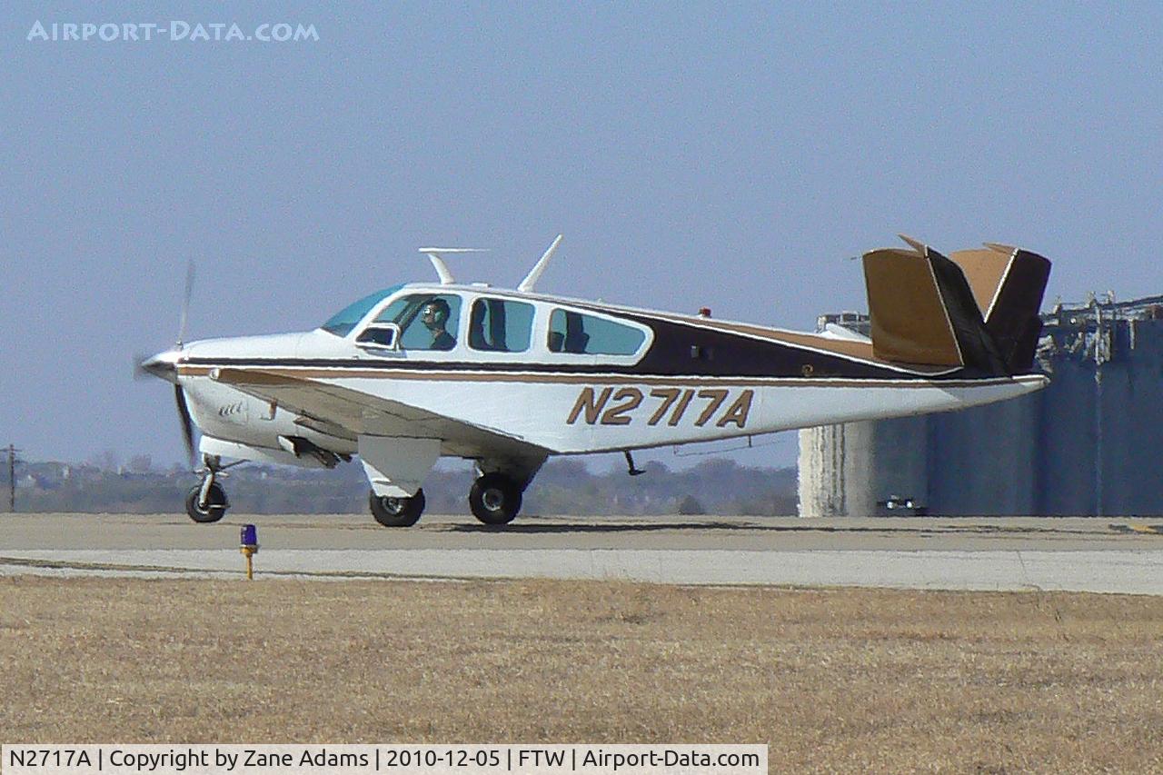 N2717A, 1969 Beech V35A Bonanza C/N D-9049, At Meacham Field - Fort Worth, TX