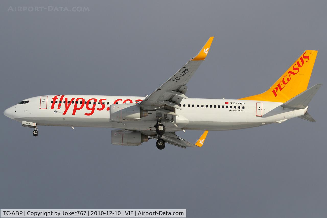 TC-ABP, 2010 Boeing 737-82R C/N 40876, Pegasus Airlines