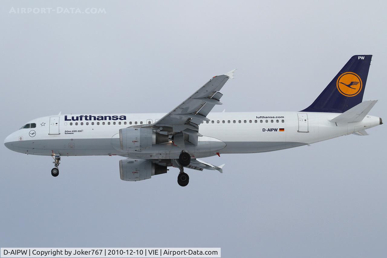D-AIPW, 1990 Airbus A320-211 C/N 137, Lufthansa