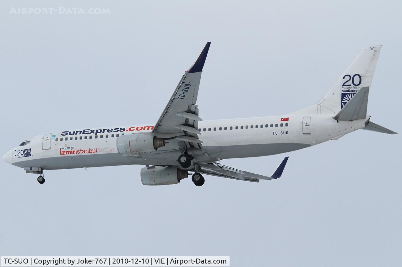 TC-SUO, 2001 Boeing 737-86Q C/N 30272, SunExpress