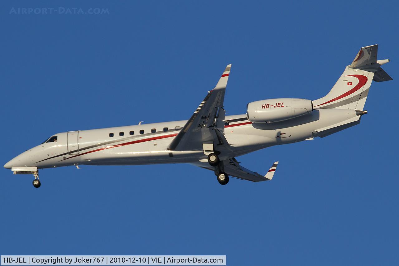 HB-JEL, 2005 Embraer EMB-135BJ Legacy C/N 14500933, G5 Executive