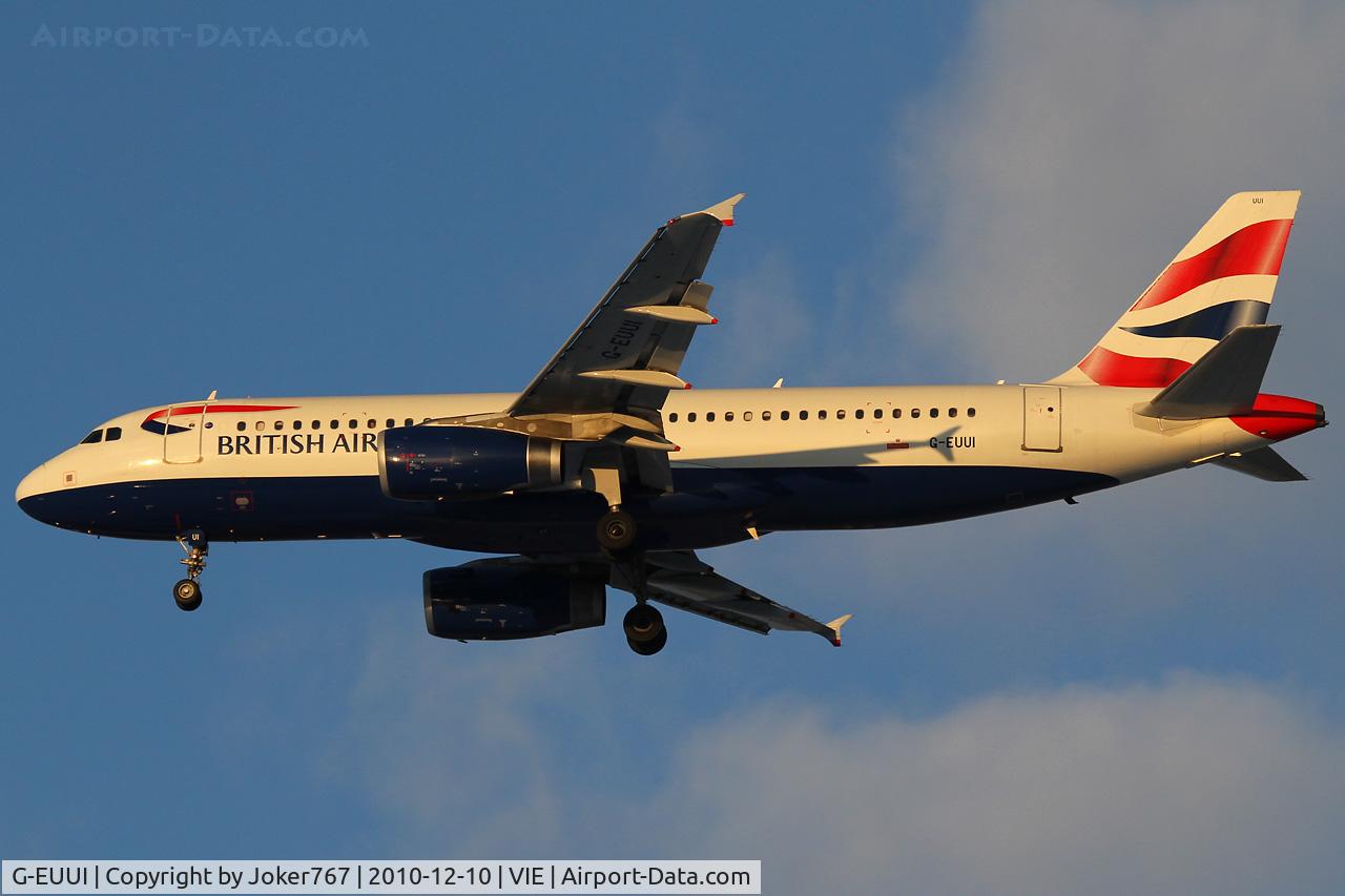 G-EUUI, 2002 Airbus A320-232 C/N 1871, British Airways