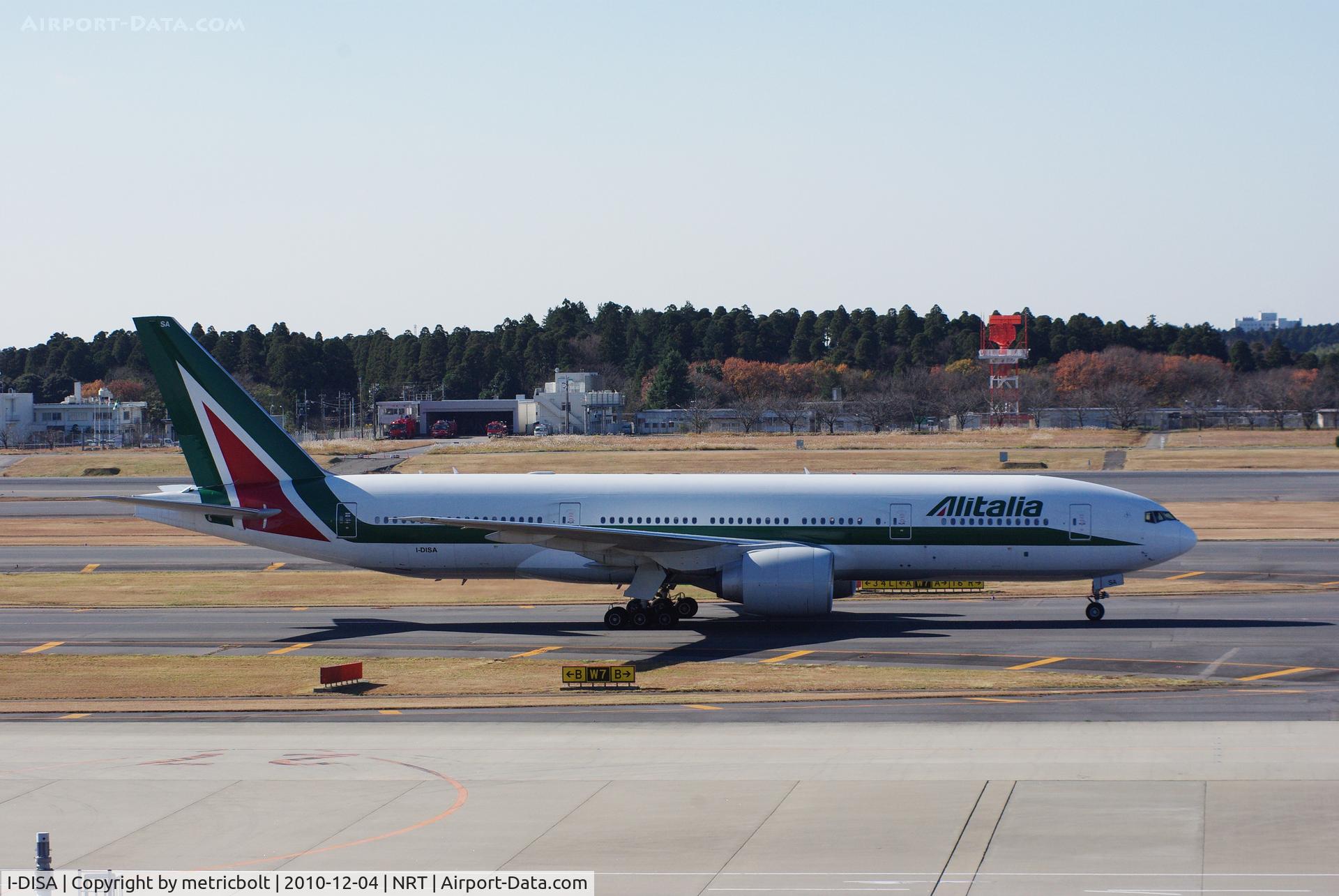 I-DISA, 2002 Boeing 777-243/ER C/N 32855, In the current livery