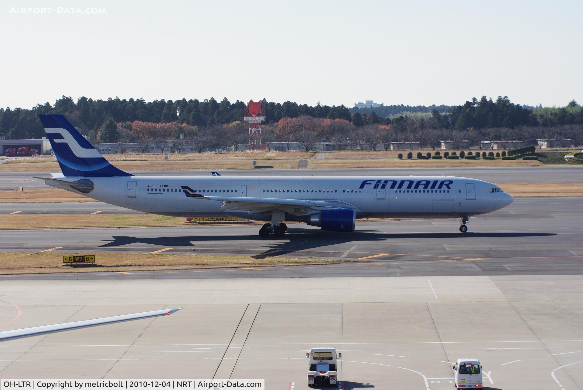 OH-LTR, 2009 Airbus A330-302E C/N 1067, taxying for departure