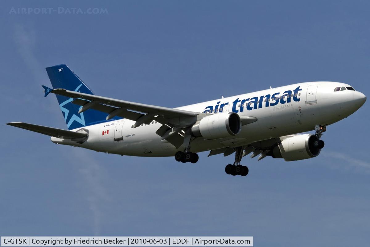 C-GTSK, 1990 Airbus A310-304 C/N 541, on final RW07R