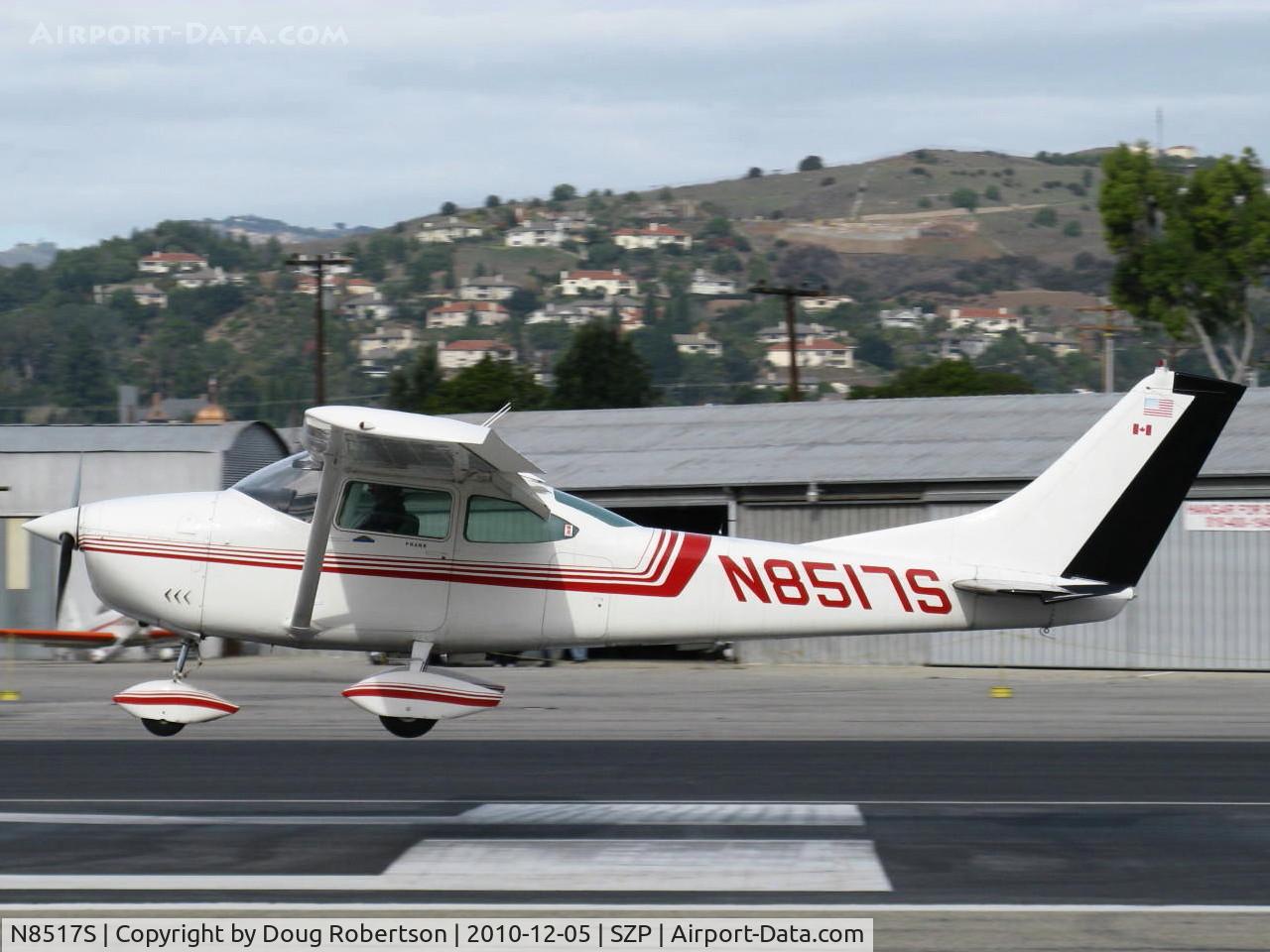 N8517S, 1965 Cessna 182H Skylane C/N 18256617, 1965 Cessna 182H SKYLANE, Continental O-470 230 Hp, landing Rwy 22
