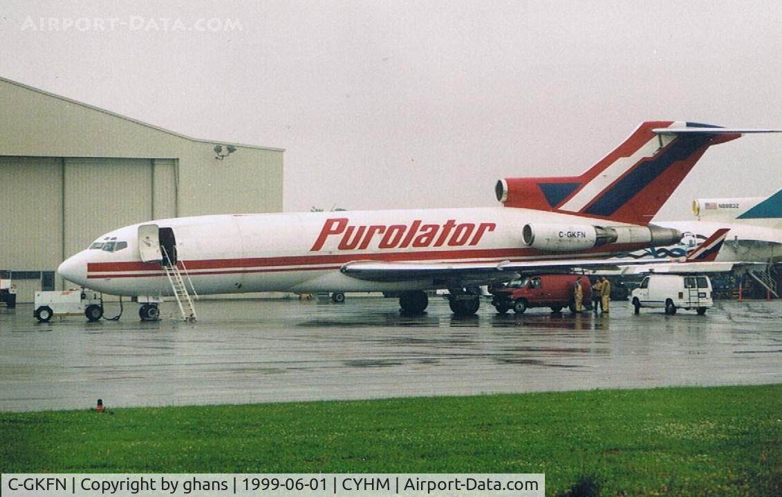 C-GKFN, 1967 Boeing 727-25C C/N 19359, Kelowna Flightcraft Air Charter