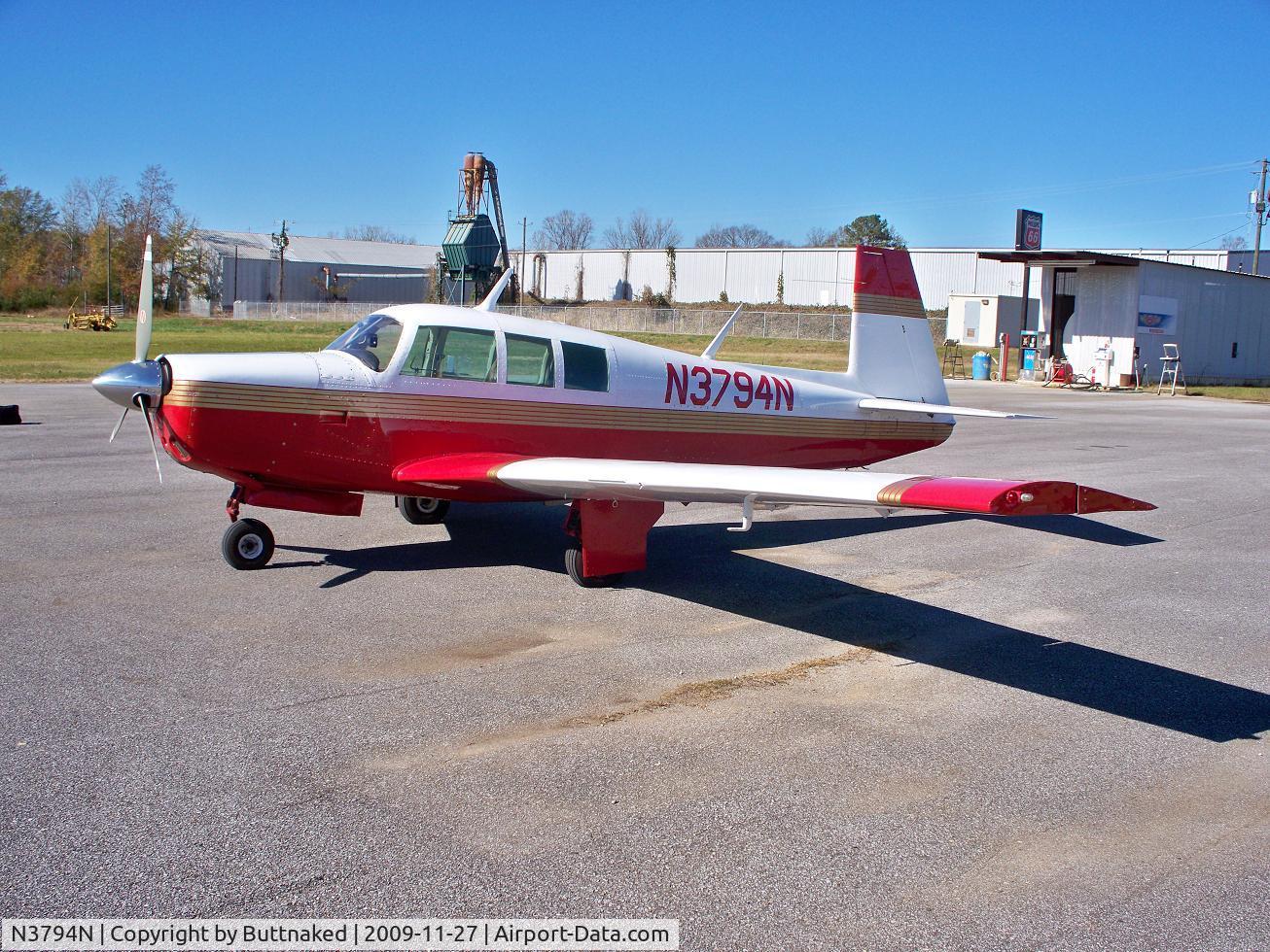N3794N, 1967 Mooney M20F Executive C/N 680120, Very nice Mooney Executive 21