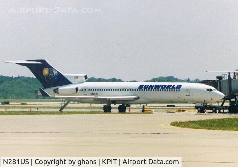 N281US, 1975 Boeing 727-251 C/N 21160, Sunworld