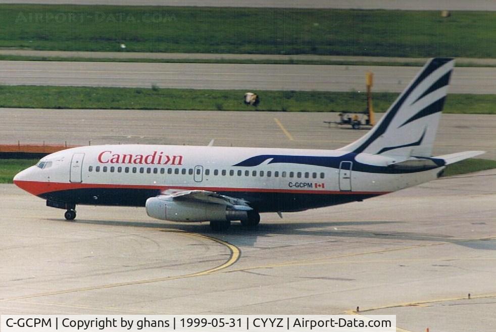 C-GCPM, 1979 Boeing 737-217 C/N 21716, pw colors