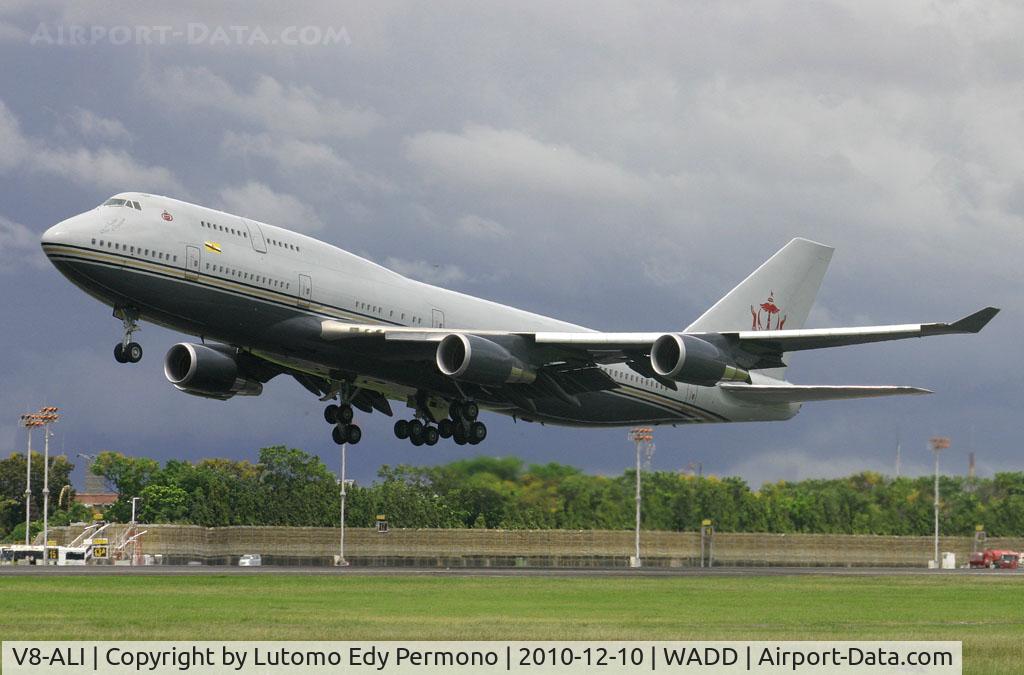 V8-ALI, 1992 Boeing 747-430 C/N 26426, Royal Brunei Sultan's