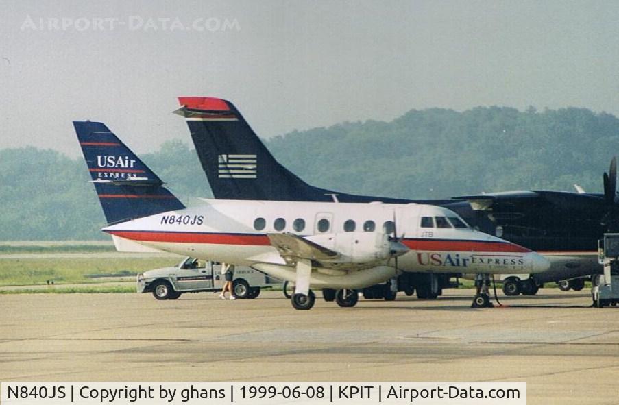 N840JS, 1987 British Aerospace BAe Jetstream 3102 C/N 765, Us Air Express