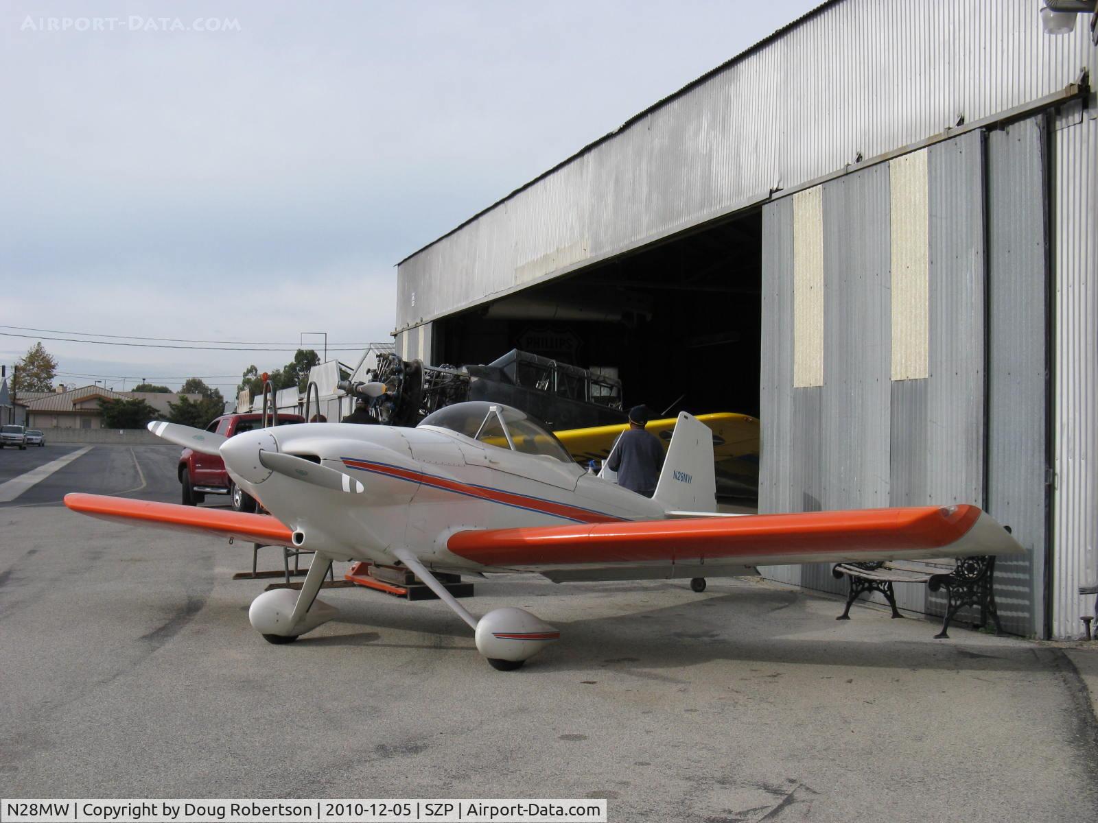 N28MW, 1986 Vans RV-4 C/N 1067, 1986 Waldorf VAN's Rv-4, Lycoming O-320