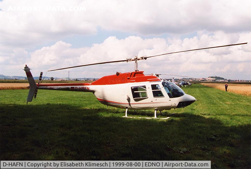 D-HAFN, Bell 206B JetRanger II C/N 1957, at Noerdlingen airfield