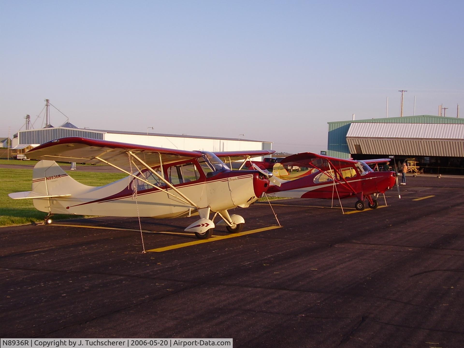 N8936R, 1960 Champion 7EC C/N 7JC9, At Aeronca Fly-In Kewanee, IL