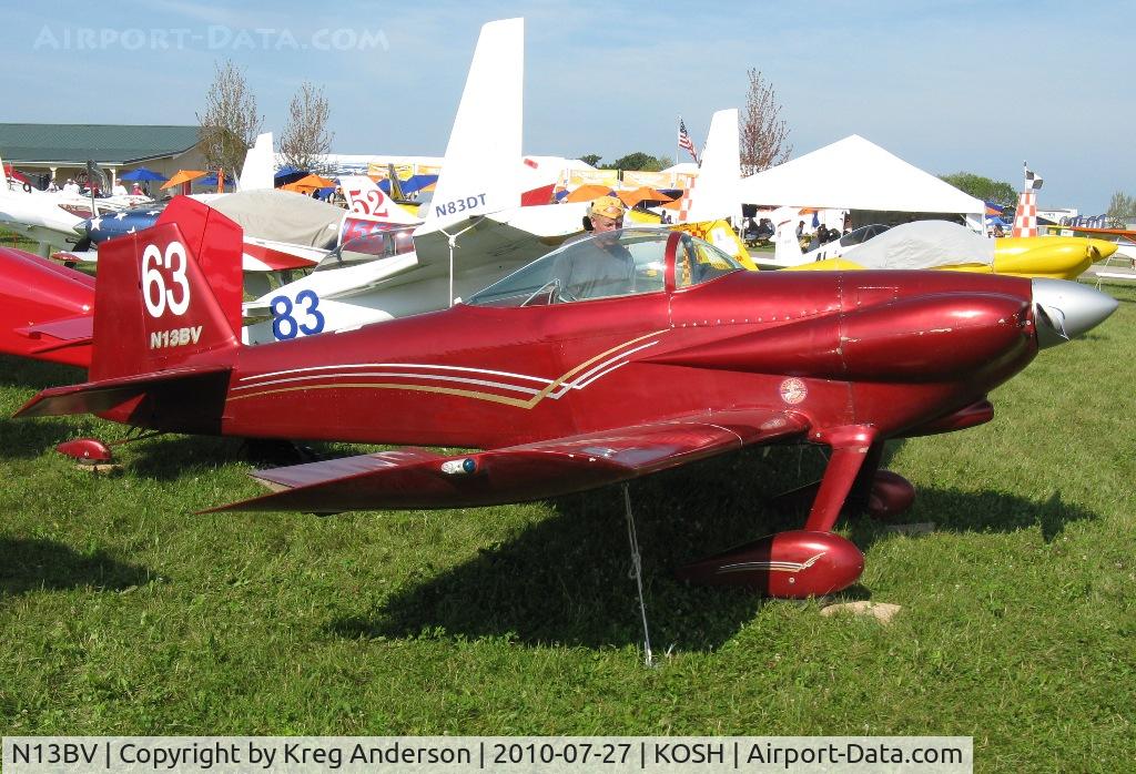 N13BV, 2003 Vans RV-3 C/N 10013, EAA AirVenture 2010