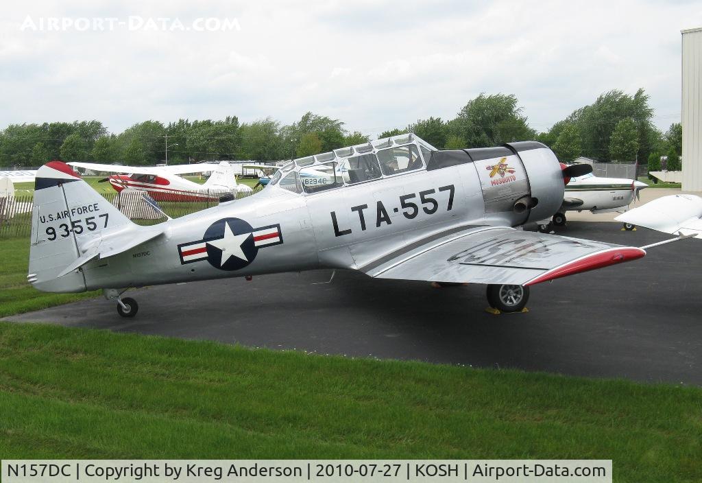 N157DC, 1949 North American T-6G Texan C/N 168-245, EAA AirVenture 2010