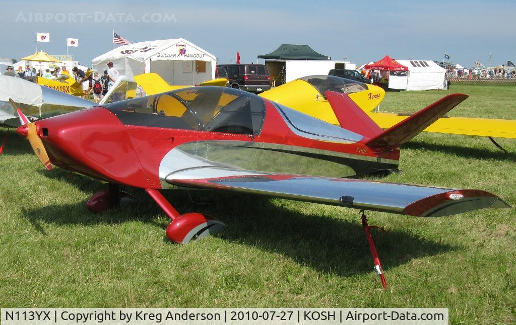 N113YX, Sonex Waiex C/N W0113, EAA AirVenture 2010