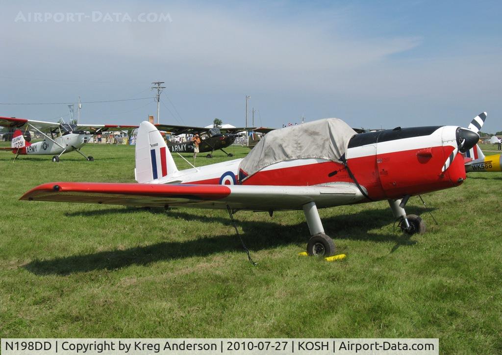 N198DD, 1952 De Havilland DHC-1 Chipmunk T.10 C/N DH8660, EAA AirVenture 2010