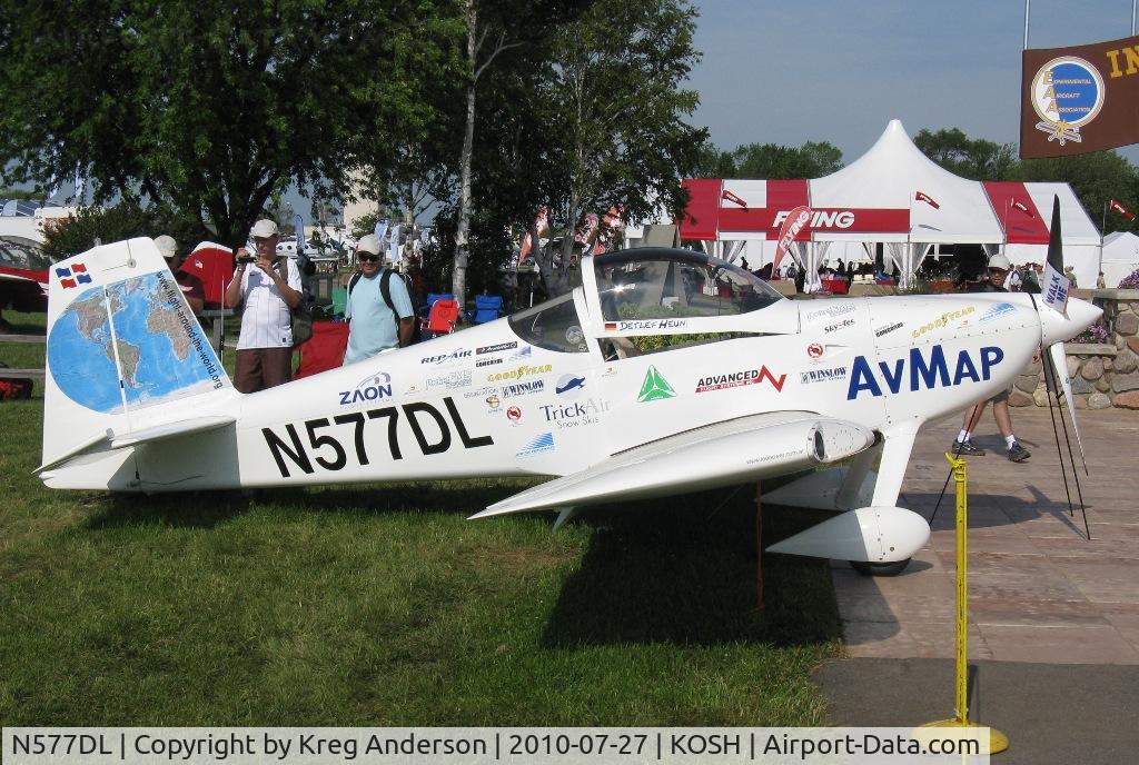N577DL, 2008 Vans RV-7 C/N 72387, EAA AirVenture 2010