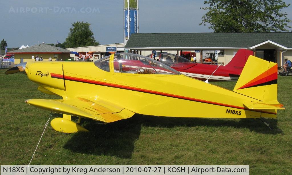 N18XS, 1986 Thorp T-18 Tiger C/N 1211, EAA AirVenture 2010
