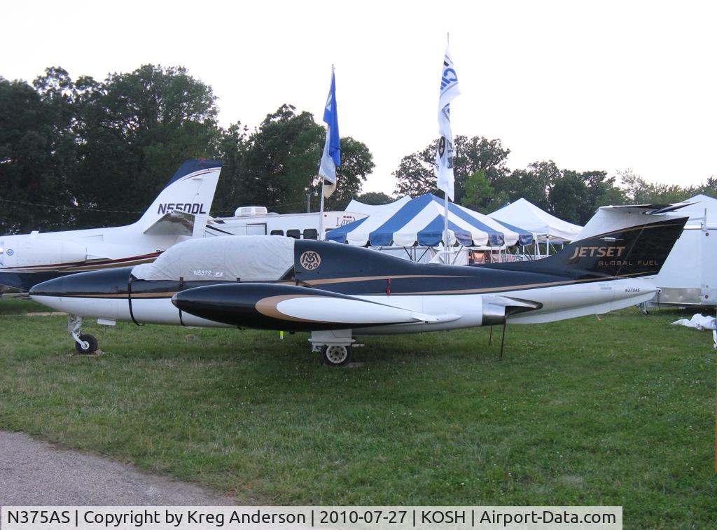 N375AS, 1959 Morane-Saulnier MS.760 Paris C/N 44, EAA AirVenture 2010