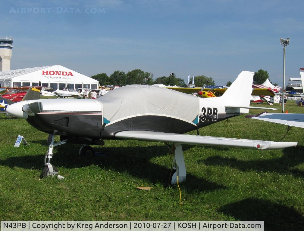 N43PB, 2001 Stoddard-Hamilton Glasair III C/N 3306, EAA AirVenture 2010